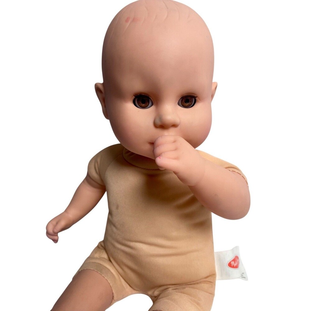 Melissa & Doug 16" Doll Mine to Love Sucks Thumb Cloth Body Brown Eyes